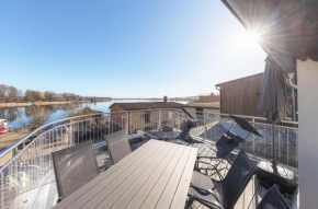 Ferienhaus Wasserblick auf der Insel mit Sauna